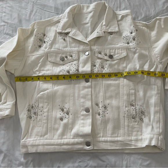 New Denim diamond Jacket size L - Picture 6 of 7